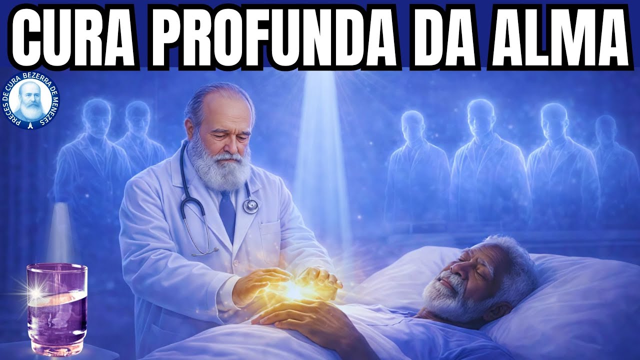 PASSE ESPIRITUAL PROFUNDO PARA CURA DA ANSIEDADE, TRISTEZA E ANGÚSTIA | Bezerra de Menezes