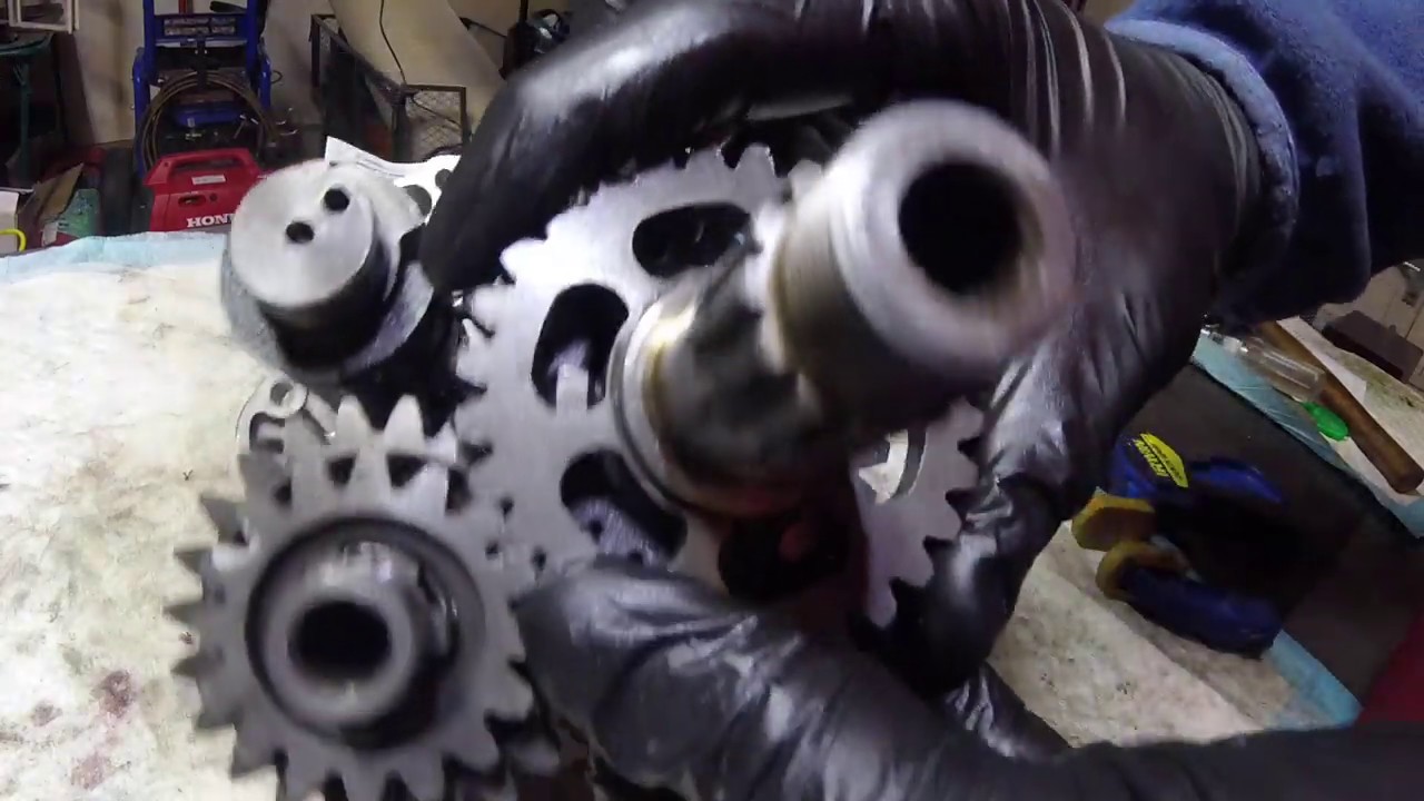 How it works - 1986 Suzuki RG500 cassette gearbox