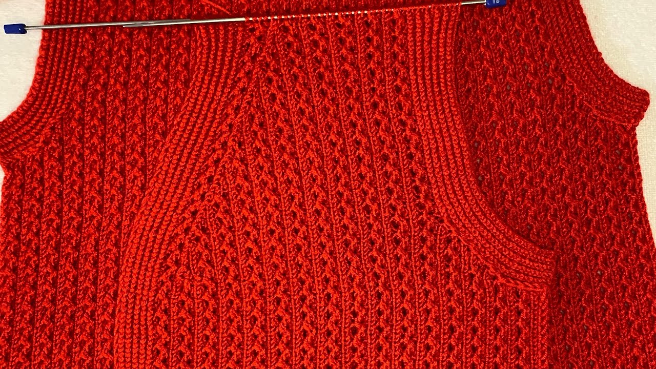 Tüm Yelek Yapımı 4. Bölüm Sağ Parça Yaka Ve Koltuk Yapımı