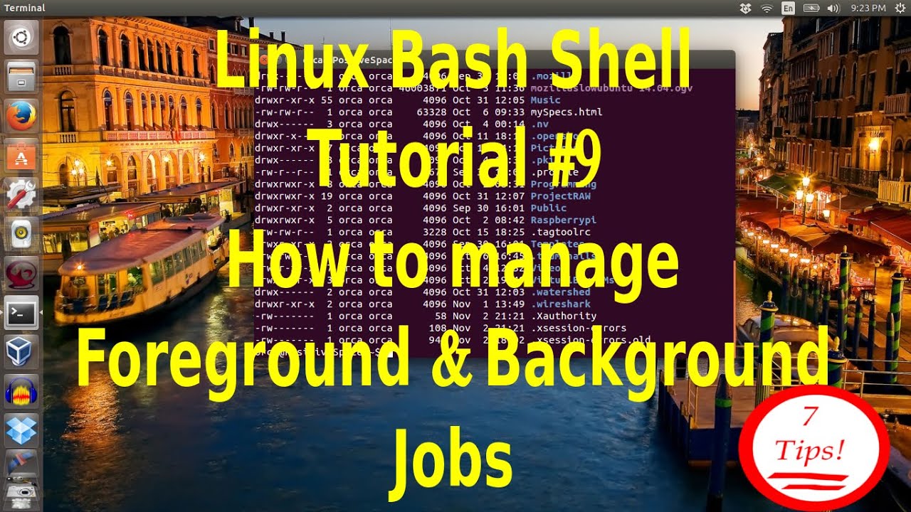 Linux Bash Shell Tutorial How To Manage Background And Foreground