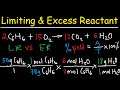 Stoichiometry - Limiting & Excess Reactant, Theoretical & Percent Yield - Chemistry