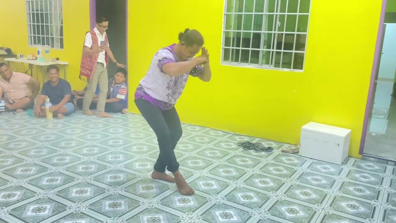 Tarian Ngajat Dan Kuntau Iban Daripada Rakyat Tr. Duri Sungai Pudan Rian.