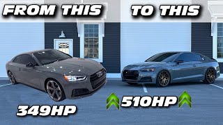 BUILDING AN AUDI S5 IN 9 MINUTES!