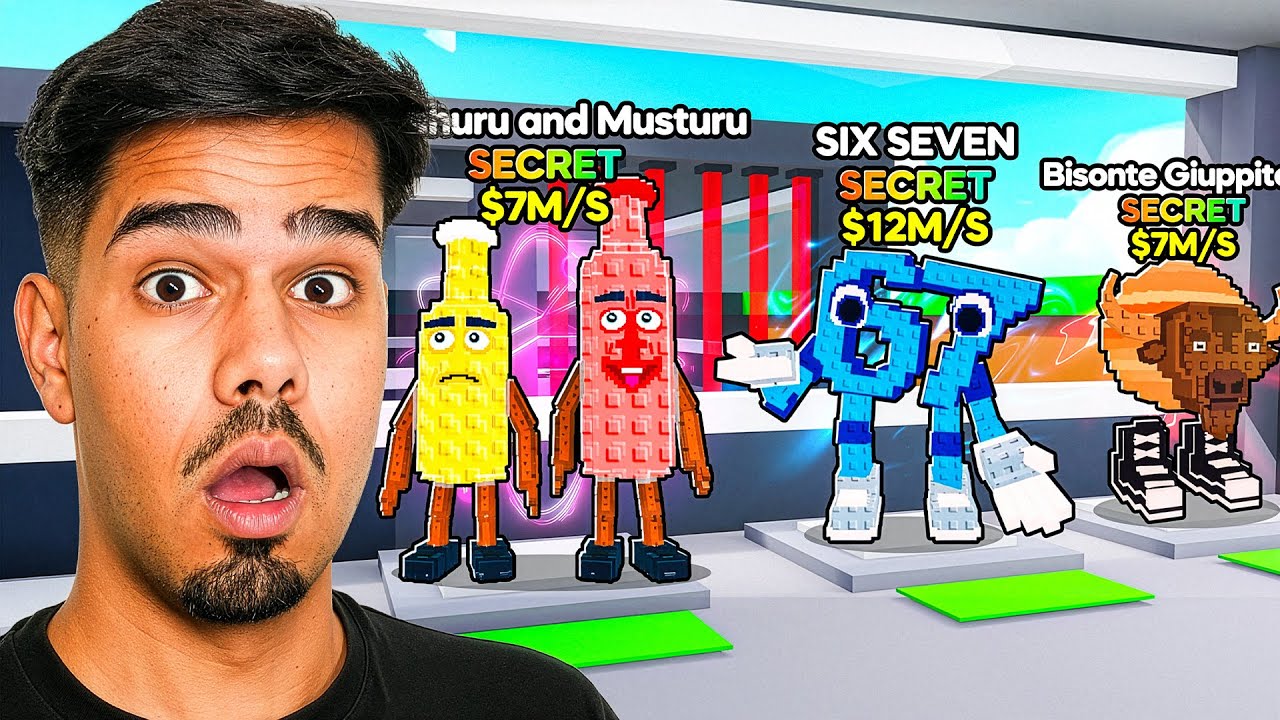 Am Furat Cei Mai Rari Brainroti la *ADMIN ABUSE* - !