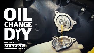 Royal Enfield Meteor 350: Quick and Easy Oil Change Guide!