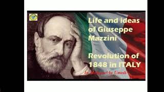 Class-X, HISTORY, L-6, Life and Ideas of Mazzini, Revolution of 1848 in Italy.BOSEM & NCERT,Manipuri