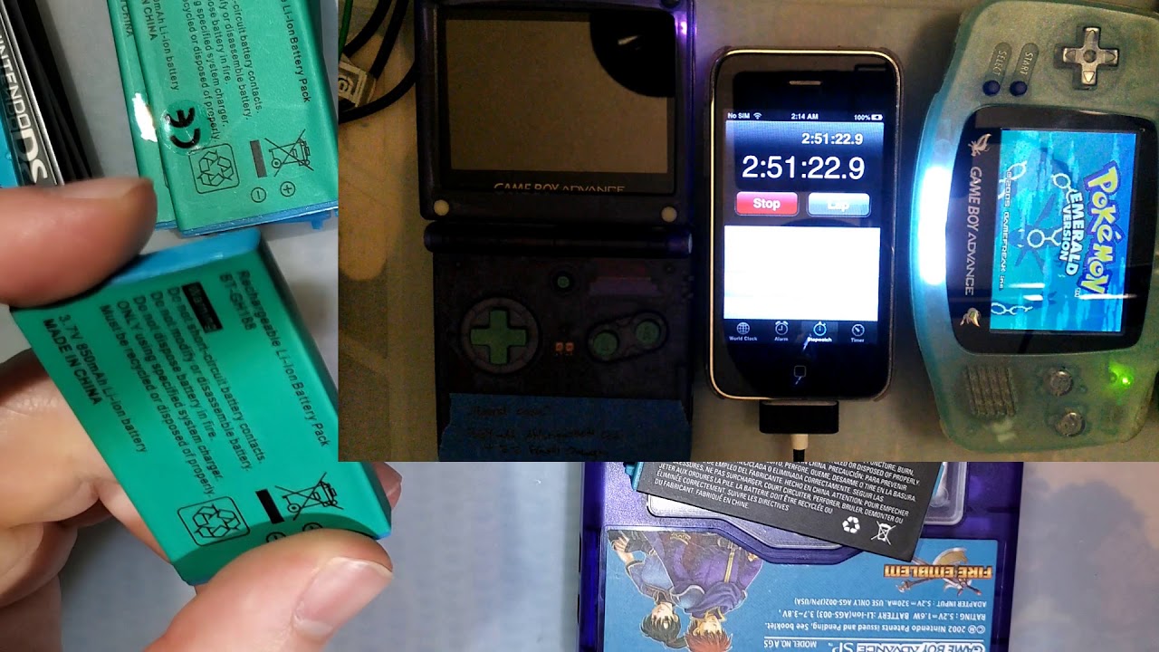 Testing The Rayovac Gba Sp Battery And A Few Others Youtube Testing The Rayovac Gba Sp Battery And A Few Others Youtube