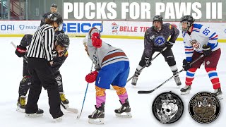 Level Zero Heroes - Pucks For Paws III - Game Recap