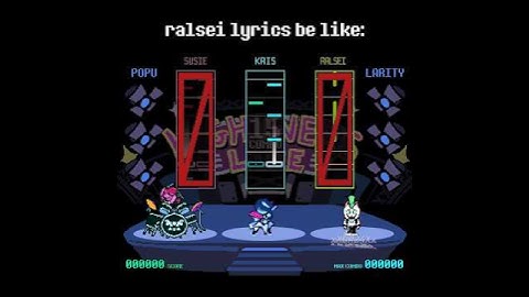 ralsei lyrics be like🥀🥀🥀