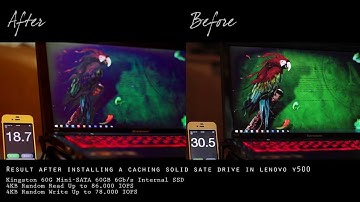 Installing a caching Solid State Drive (SSD) for Lenovo Y500
