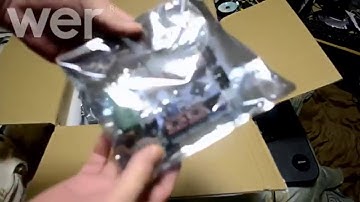 wer prusa i3 m201  DIY Kit 2 in 1 mix color desktop 3d printer unboxing