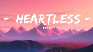 Diplo - Heartless (Lyrics) ft. Morgan Wallen | 15min