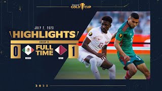 Mexico 0-1 Qatar | HIGHLIGHTS | 2023 Gold Cup