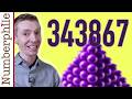 343867 and Tetrahedral Numbers - Numberphile