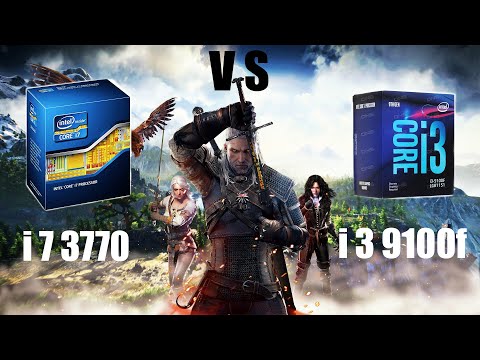 Video I7 3770 vs I3 9100f - youtube