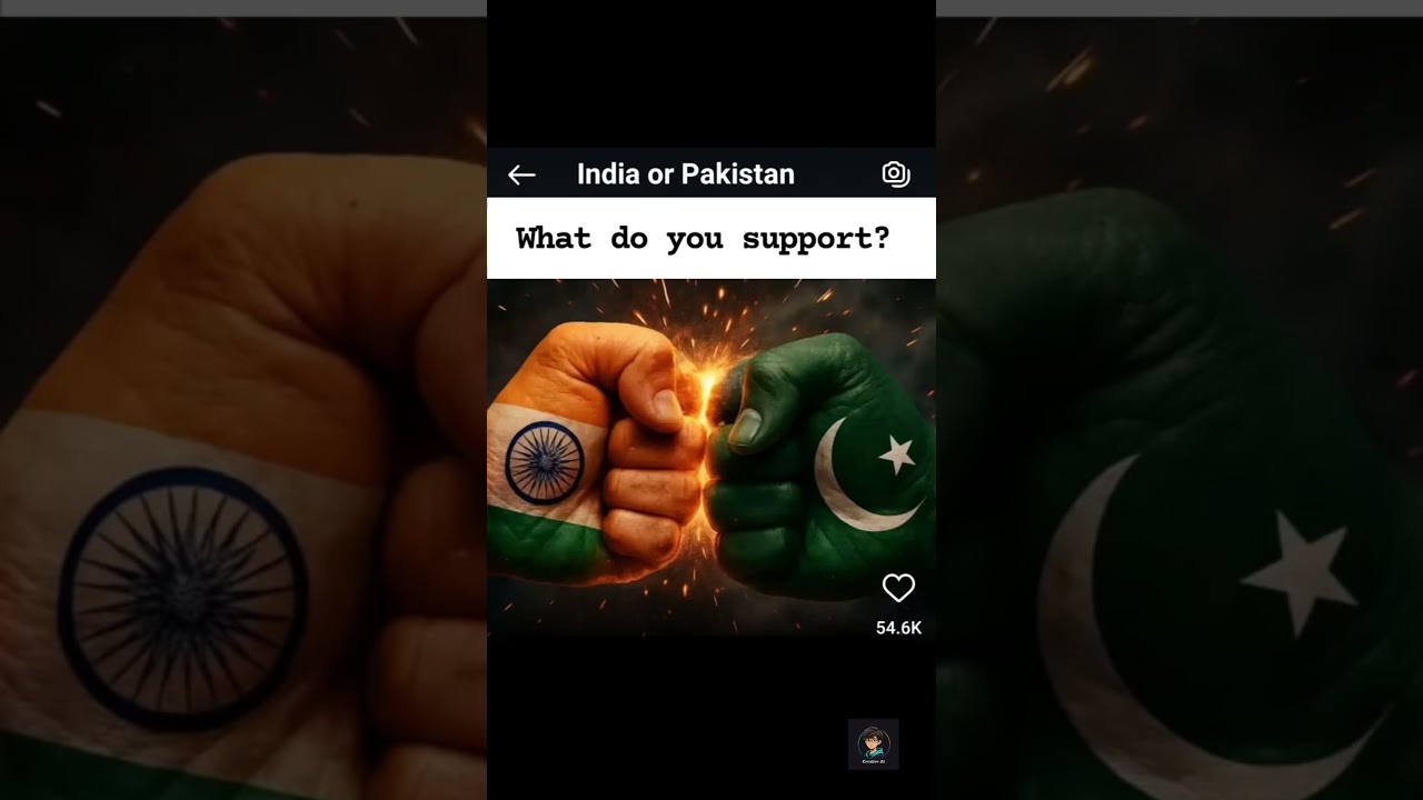 Pakistan🇵🇰 and India🇮🇳 