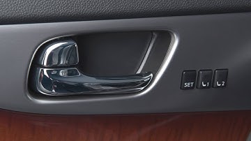 2017 Infiniti QX70 - Automatic Drive Positioner (if so equipped)