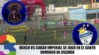 Mixco vs. Cobán Imperial played at Santo Domingo de Guzmán