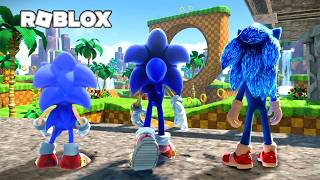 The Sonics of Sonic Roblox...