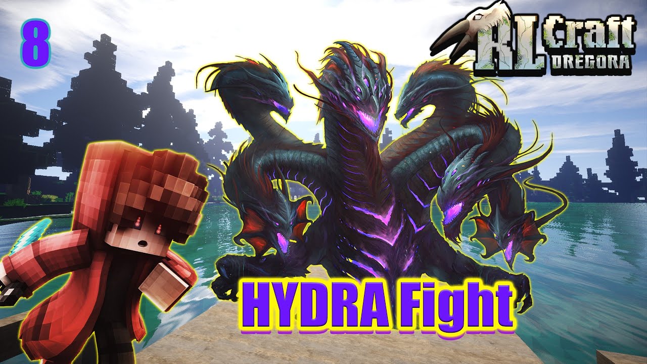 Fight with Hydra explore end in rlcraft dregora 8 (hindi) - YouTube