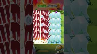 PvZ 2 Power of Mastery Plant - Plant Teams Mastery 200 Vs 20 Ice Cubed Zombies #shorts #pvz2