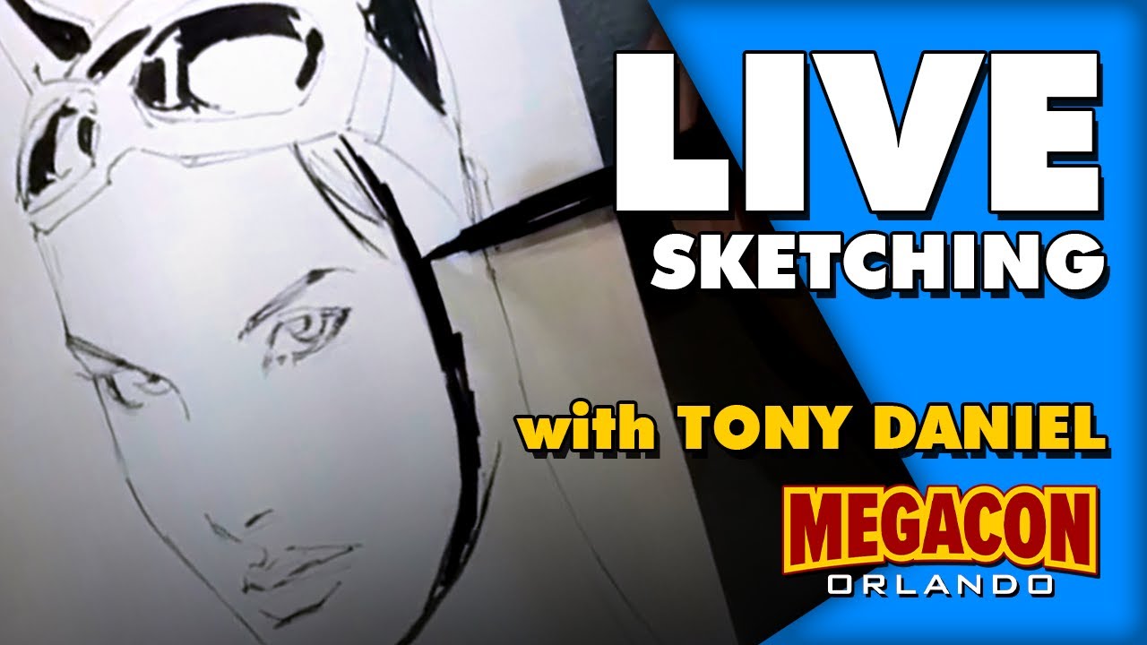Tony Daniel Live Sketch | Megacon 2022