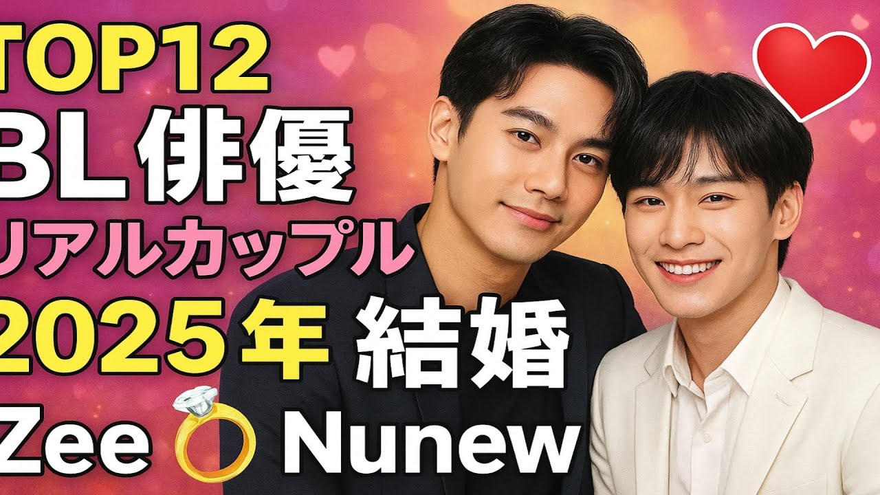 💍✨ 2025年ついに現実に！TOP12 BL俳優カップル結婚＆愛の真実 ❤️👨‍❤️‍👨