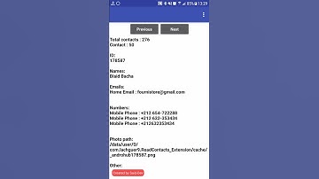 Read Contact Extension
