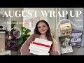 i read the BEST BOOKS EVER in august!! 📖☀️🪴 *monthly wrap up*