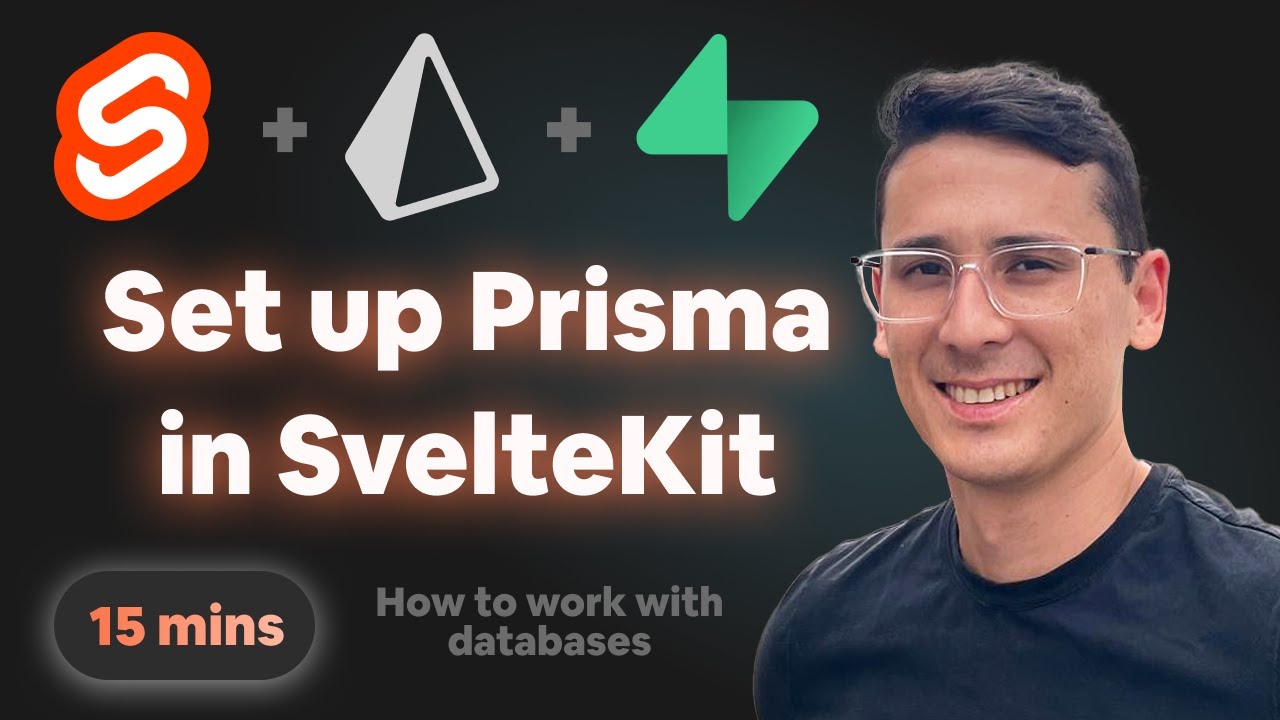 Easily Set up Prisma in SvelteKit with Supabase - YouTube
