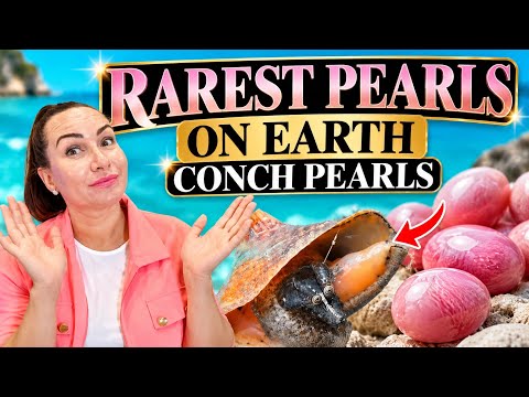 What are conch pearls and why they are so rare? 1 in 100k makes it to the market 