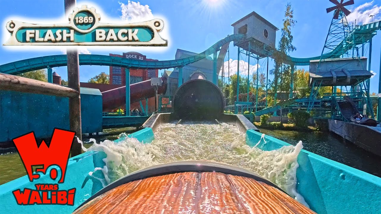 Flashback 4K Front Seat POV - Walibi Belgium