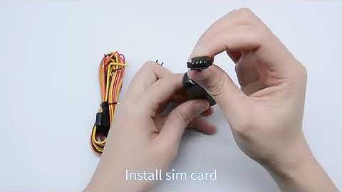 WHYTRACK R11 GPS Tracker Installation Video