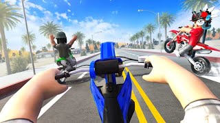 Gioco a Wheelie District e vi faccio vedere le mio moto | Roblox