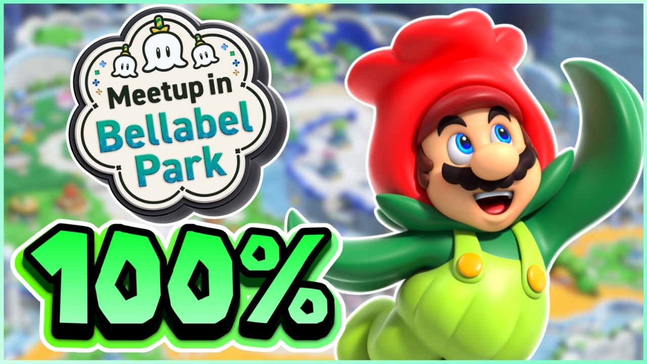 The Super Mario Bros Wonder DLC 100% Experience