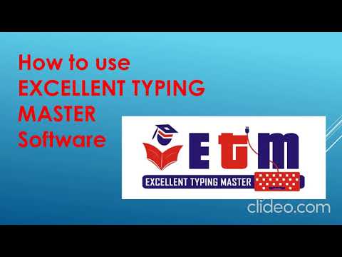 ETM SOFTWARE TYPING Step 2  How to use DITRP TYPING ETM SOFTWARE