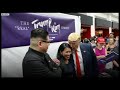 ''Trump na Kim'' wawasili nchini Singapore.