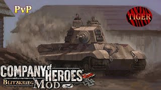 CoH Blitzkrieg Mod PvP _ EPIC back & forth! 3v3 Gameplay.