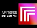 Obtener Token de acceso al API de Replicate.com