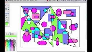 Where Map-Coloring meets Modern Art