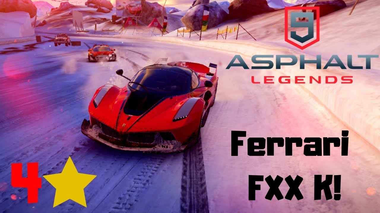 ASPHALT 9 | 4* Ferrari FXX K Multiplayer! - YouTube