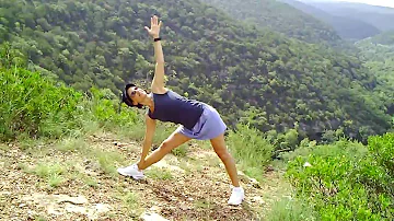 Carla B.-Yoga at Lost Maples State Park, TX