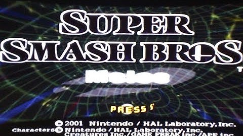 Super Smash Bros Melee T Pose Hack