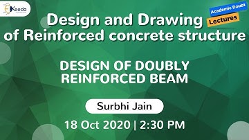 Design and Drawing of Reinforced concrete structure - Design of Doubly Reinforced Beam | 18 October