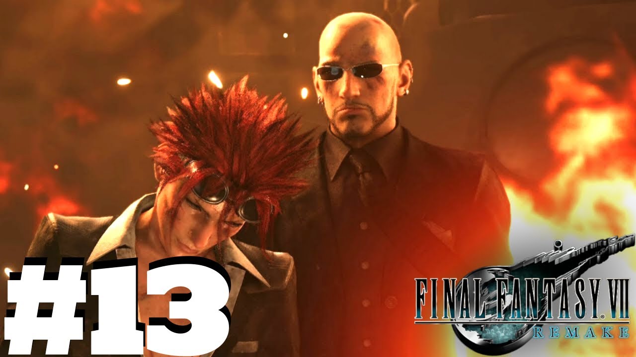 Sector 7 Destroyed! - Final Fantasy 7 Remake - Gameplay