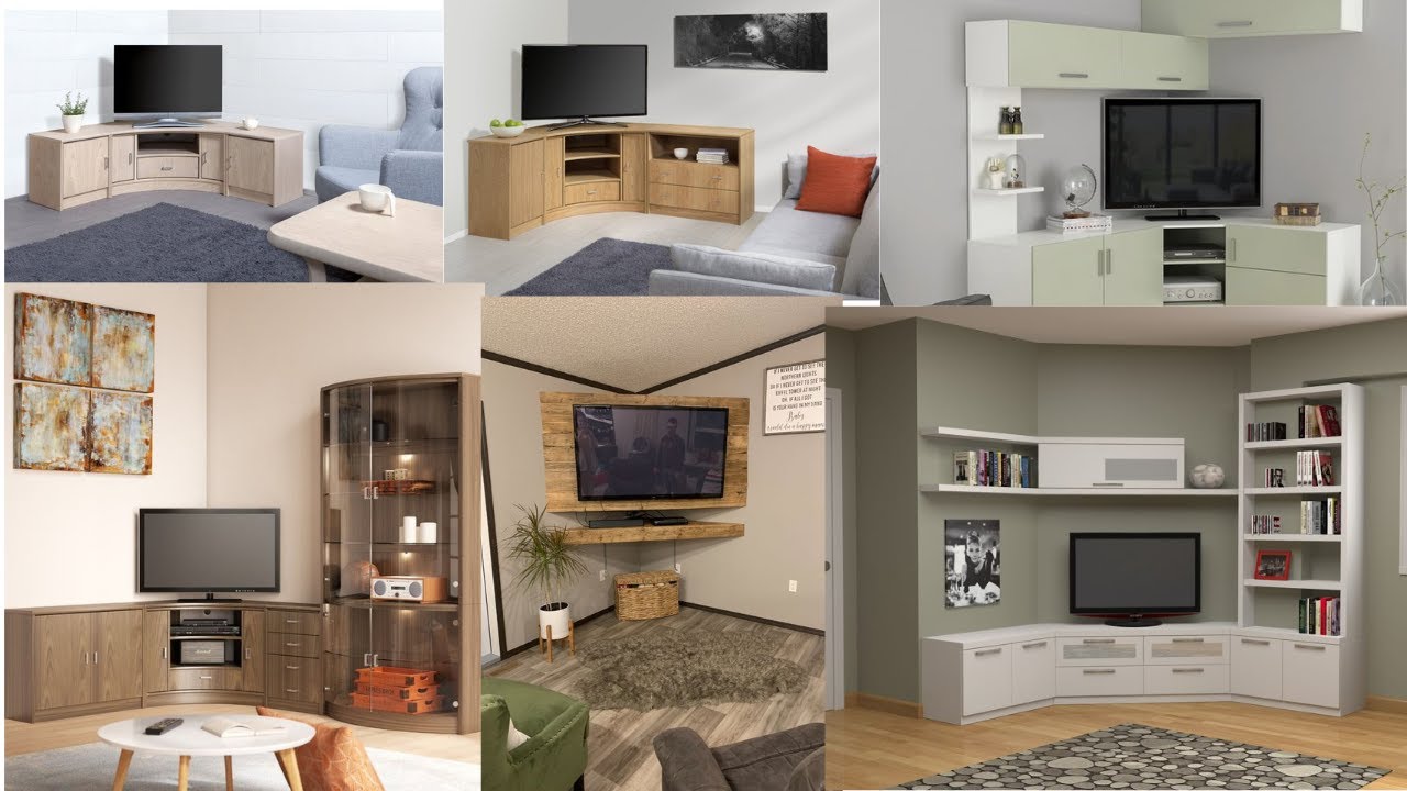 Trending  Functional Corner TV Units You’ll Love|| Space-Saving Ideas||corner unit designs in 2025