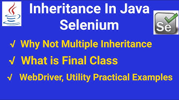 OOPS Concepts in POM, Inheritance in Java-Inheritance in Selenium Webdriver|Java Interview Questions