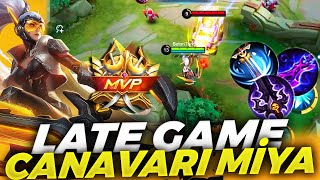 ERKEN OYUNDA DÜŞMEYEN MİYA LATEDE AFFETMEZ | Mobile Legends