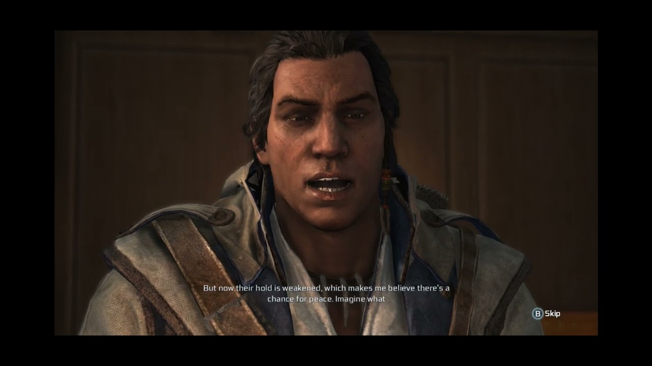 Assassin's creed 3 - Connor apologies to The Old Man Scene - YouTube