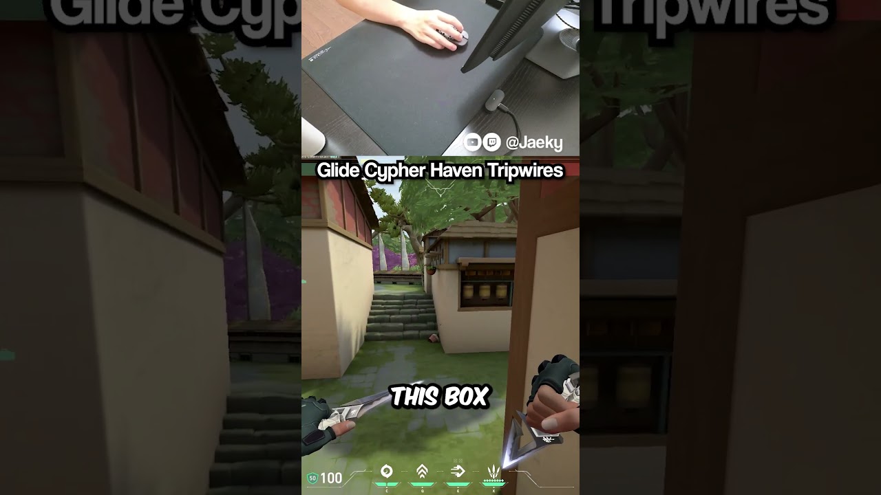 Glide Over Cypher Haven Tripwires (Valorant Tips)